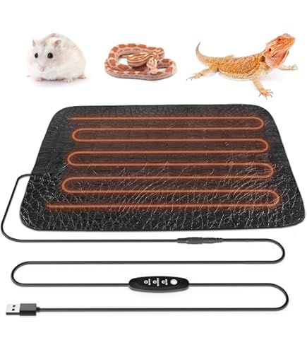 Amazon | 2025新登場 爬虫類 ヒーター パネルヒーター 小動物 ヒーター